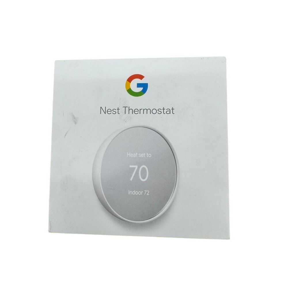 Google Nest Thermostat Smart Wi-Fi Programmable Snow G4CVZ Missing mounting brck